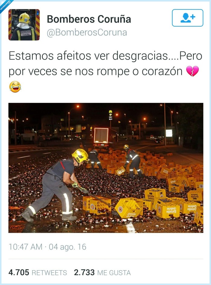 bomberos,cerveza,coruña