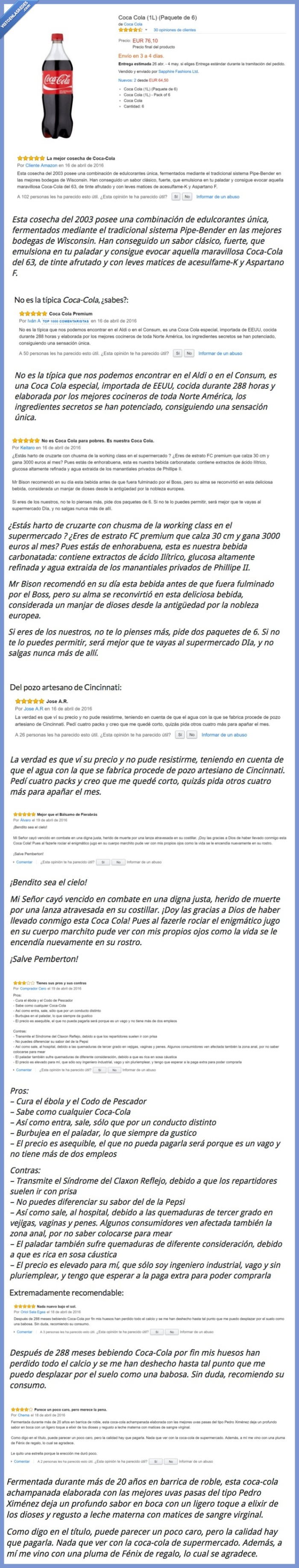 amazon,cocacola,reviews,ventas