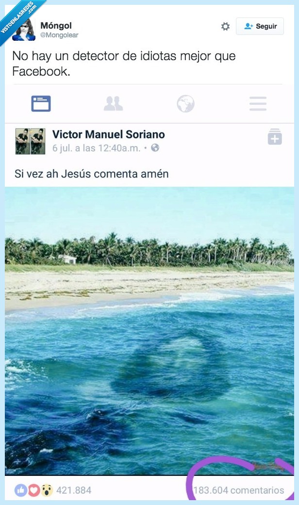 detector,ignorantes,facebook,amén