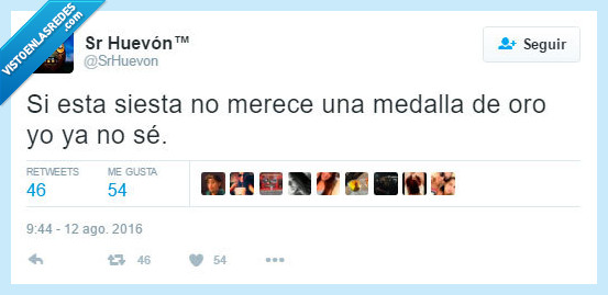siesta,medalla,oro,juegos olimpicos,jjoo,olimpiadas