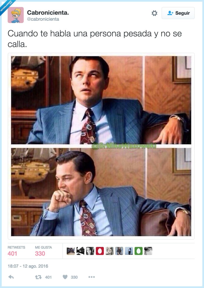 callar,pesados,leonardo dicaprio
