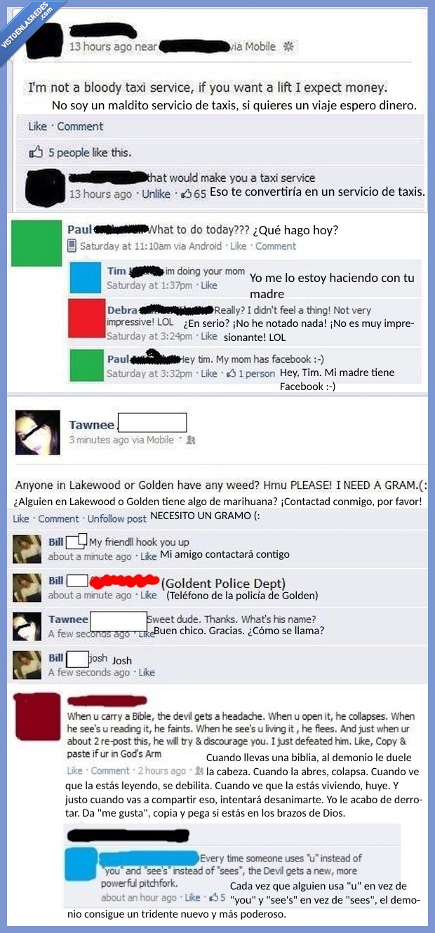 449240 - Recopilación de grandes respuestas de Facebook