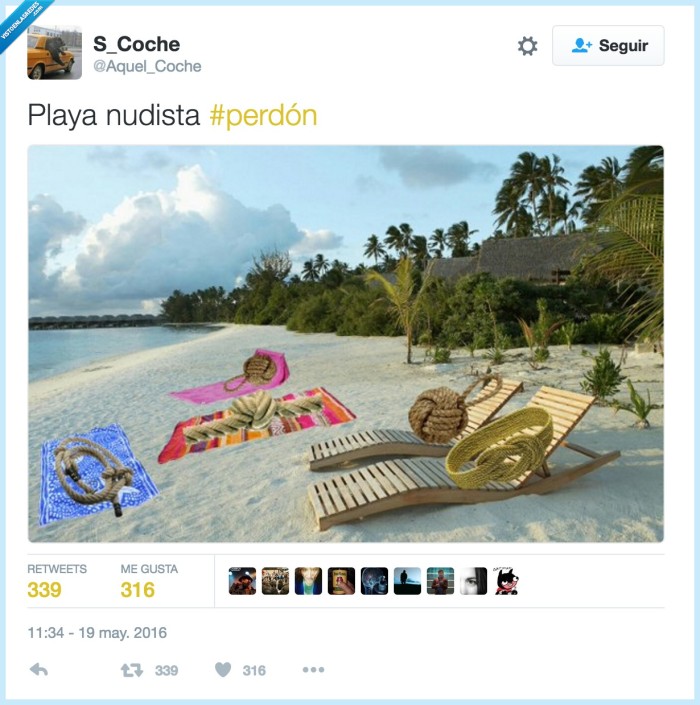 playa nudista,nudos
