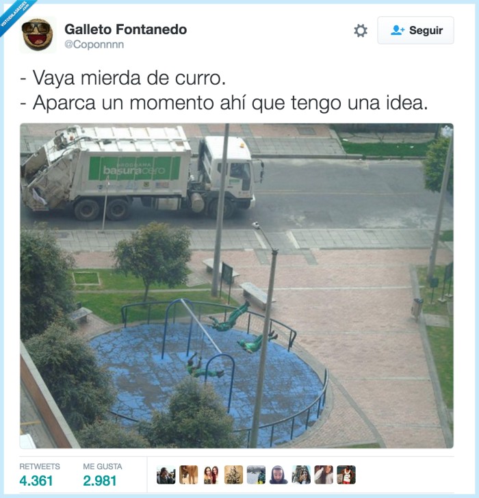 placer,basureros,columpios