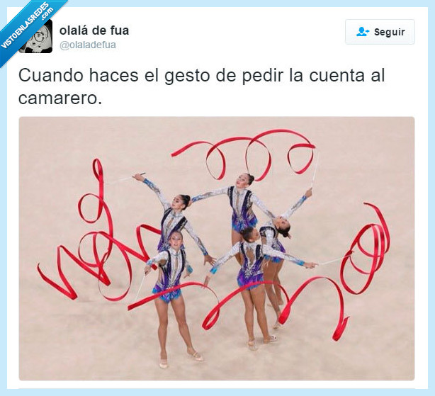 gimnasia,artistica,ritmica,cinta,cuenta,pedir,camarero,aire