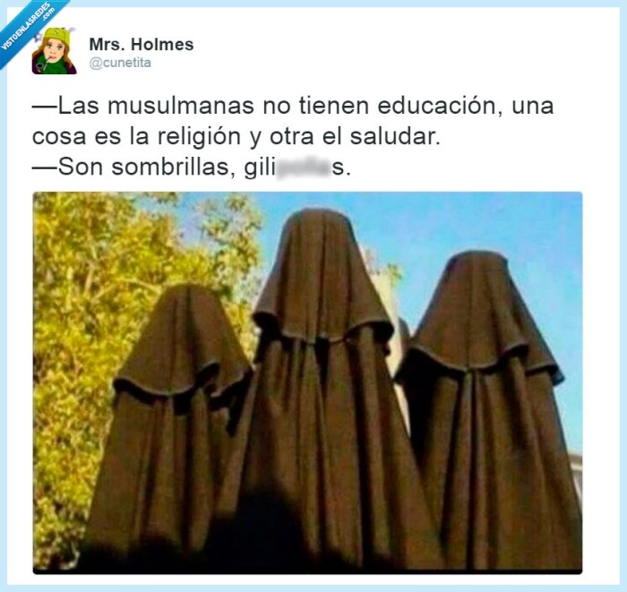 religión,musulmán,chiste,twitter,humor,foto,mirar,saludar,educación