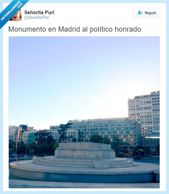 monumento,madrid,politico,honrado