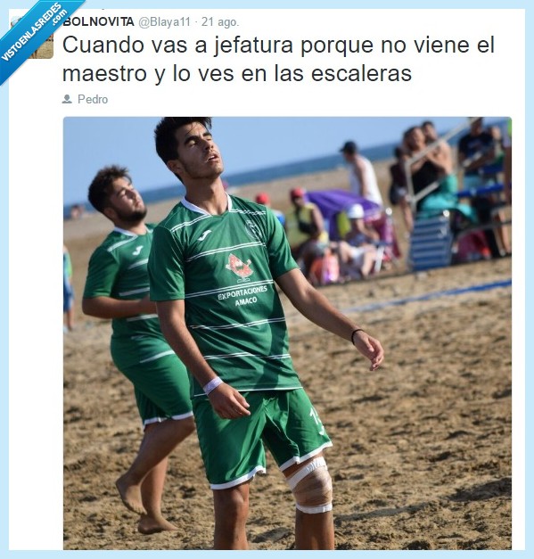 Instituto,profesor,no ha venido,al final sí,;(