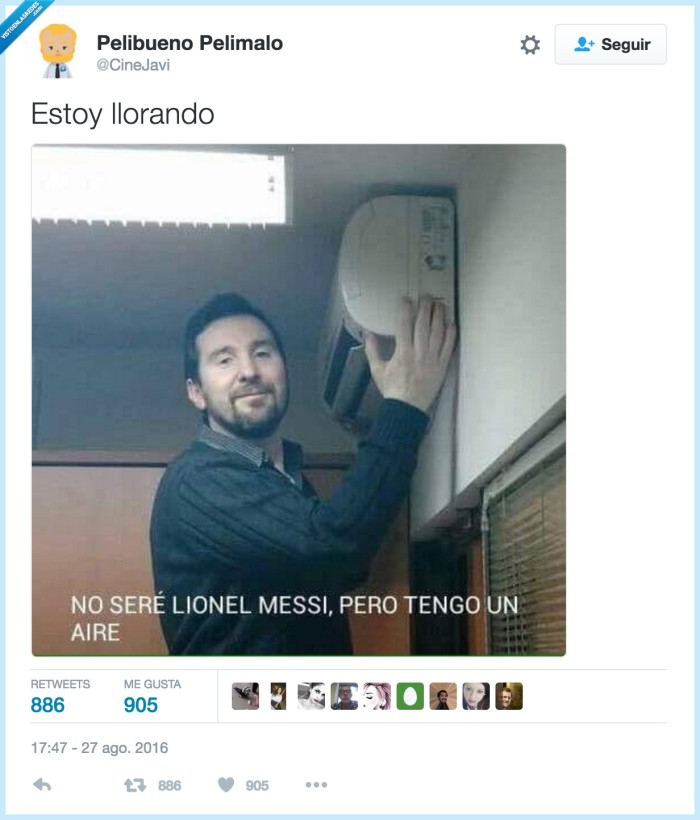 messi,aire acondicionado