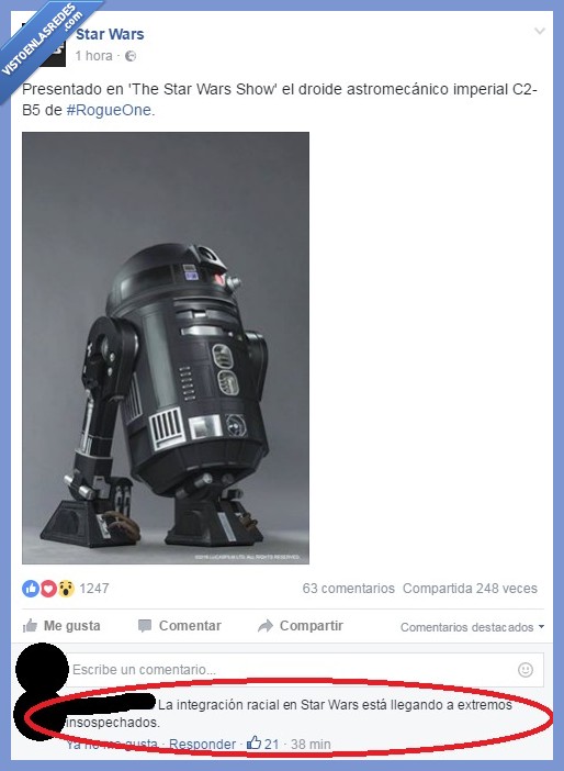 R2-D2,negro,imperial,integración racial