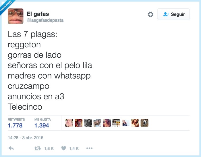 450152 - Las 7 plagas reales, por @lasgafasdepasta