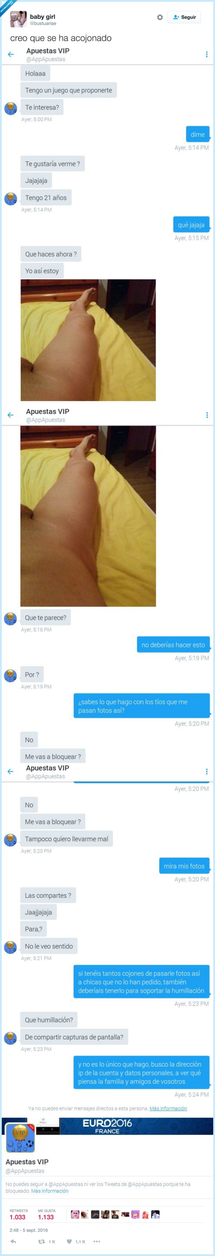 acoso,twitter,cuenta,cagado,ip