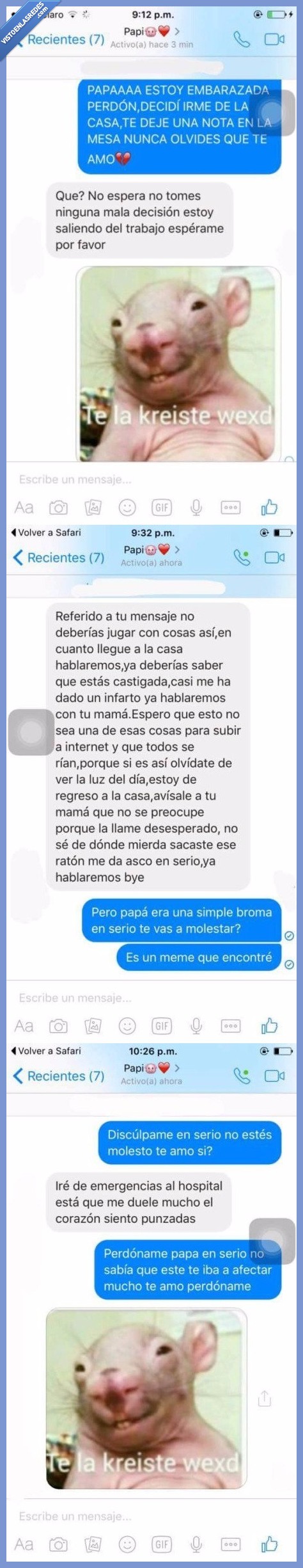 padre,hija,embarazada