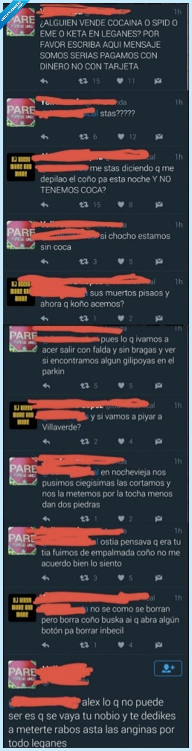 chonis,conversación