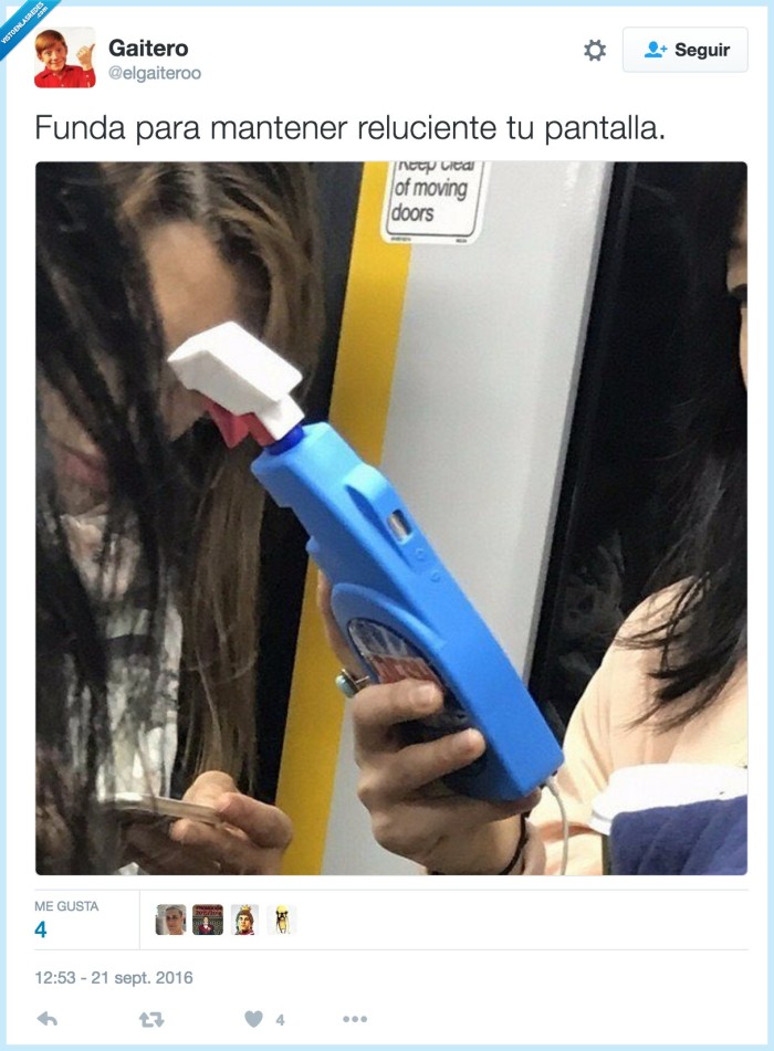 funda,móvil,limpiacristales