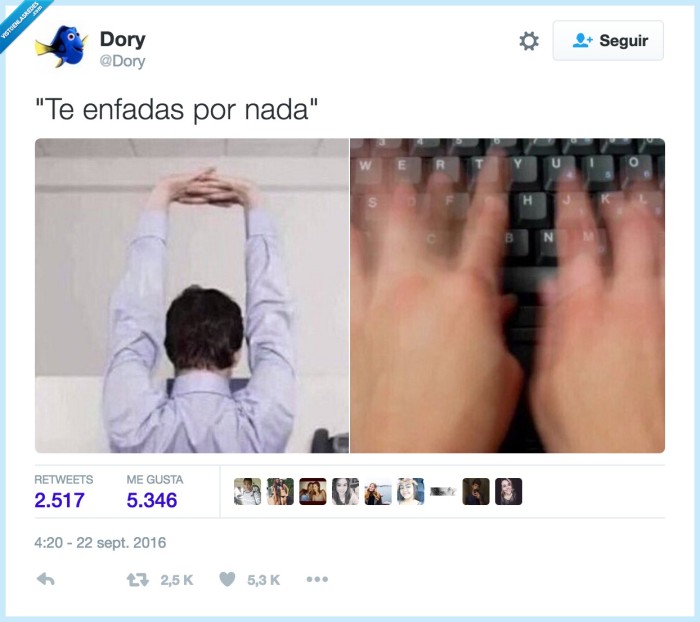 cabreo,teclado,enfado