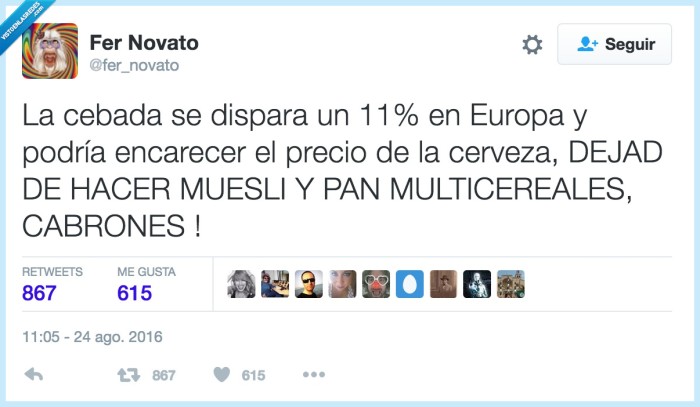 cebada,muesli,cerveza