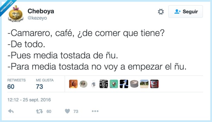 tostada,ñu,camarero