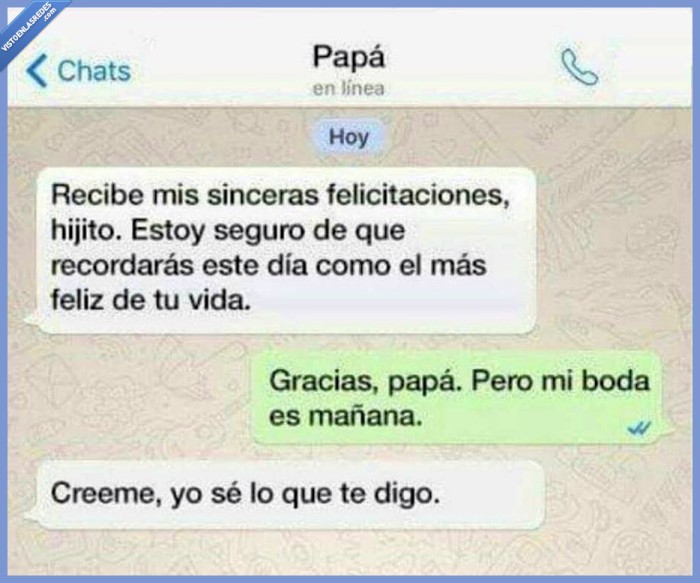 whatsapp,mensaje,papa,consejo,felicitacion,message