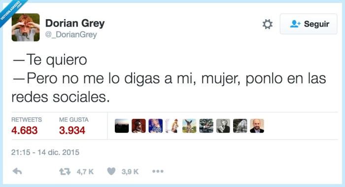 postureo,redes sociales,te quiero