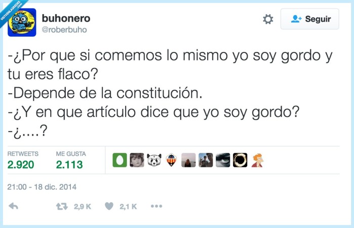 gordo,flaco,constitución