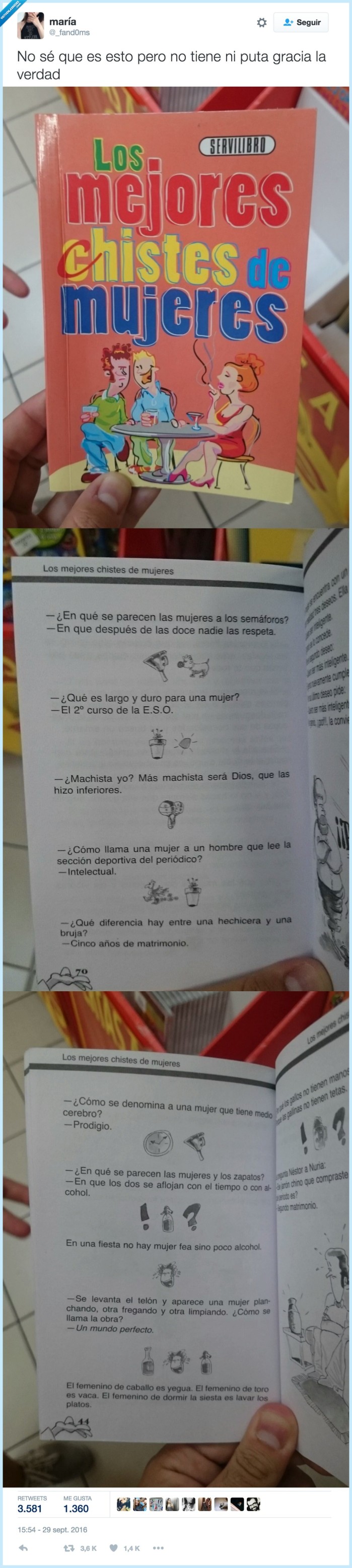 mujeres,chistes,libro,cuñados