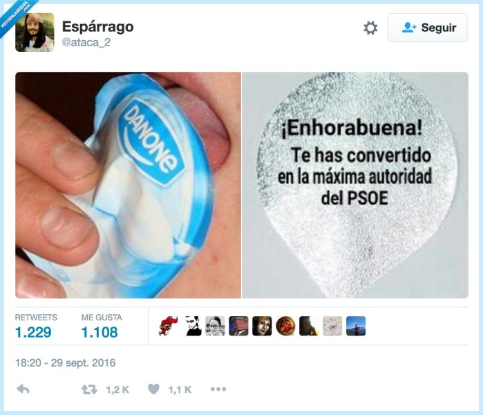 psoe,regalo,tapa,danone