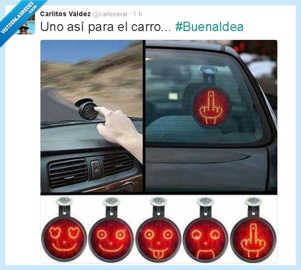 Buenaidea,COCHE,luces