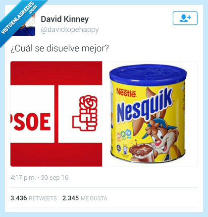 psoe,nesquik,disolverse