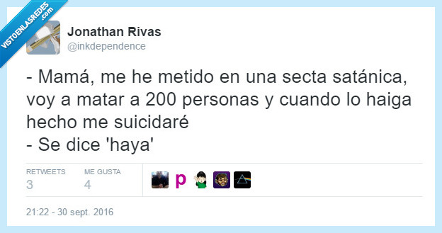 haiga,haya,satánico,madres