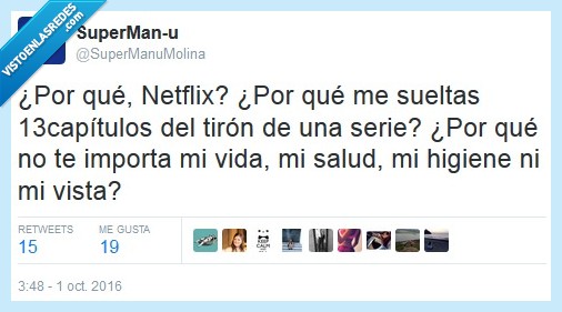 netflix,series,capítulos,maratón,salud,higiene