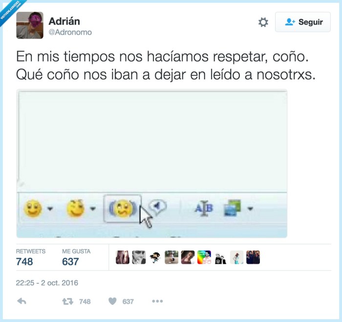 zumbido,leído,messenger,respetar