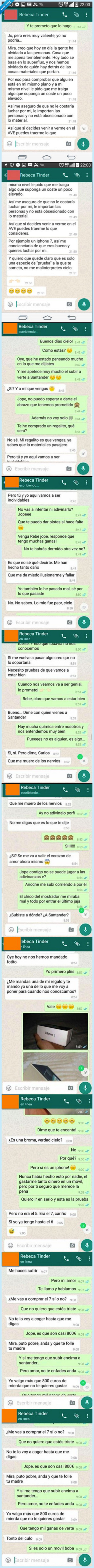 tinder,iphone,ligar,interesada,regalo