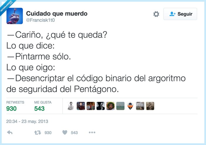 pintarme,quedar,esperar