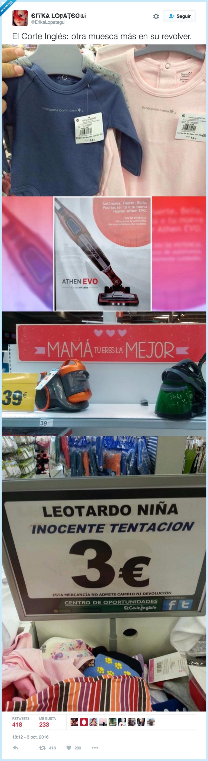 corte inglés,machismo,ropa