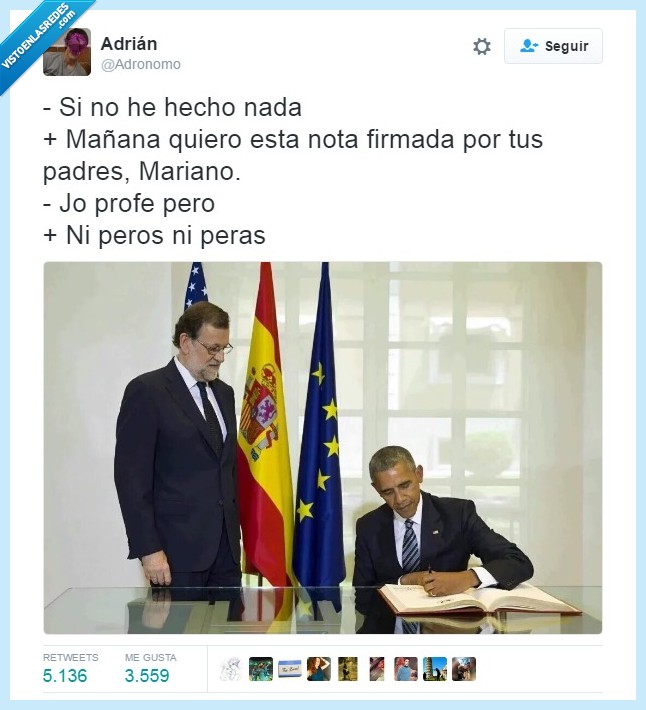 humor,twitter,Rajoy,España,Obama