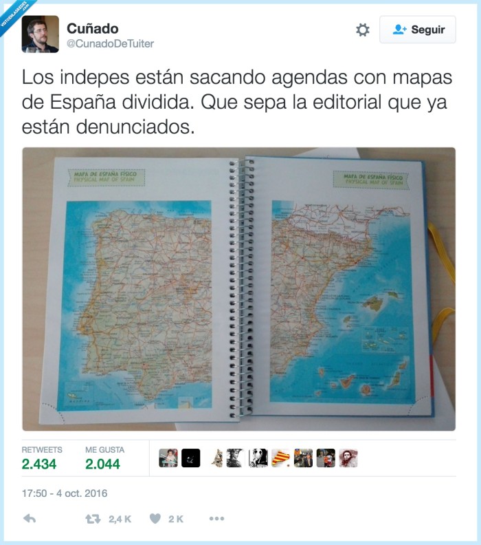 mapa,españa,dividida,independencia
