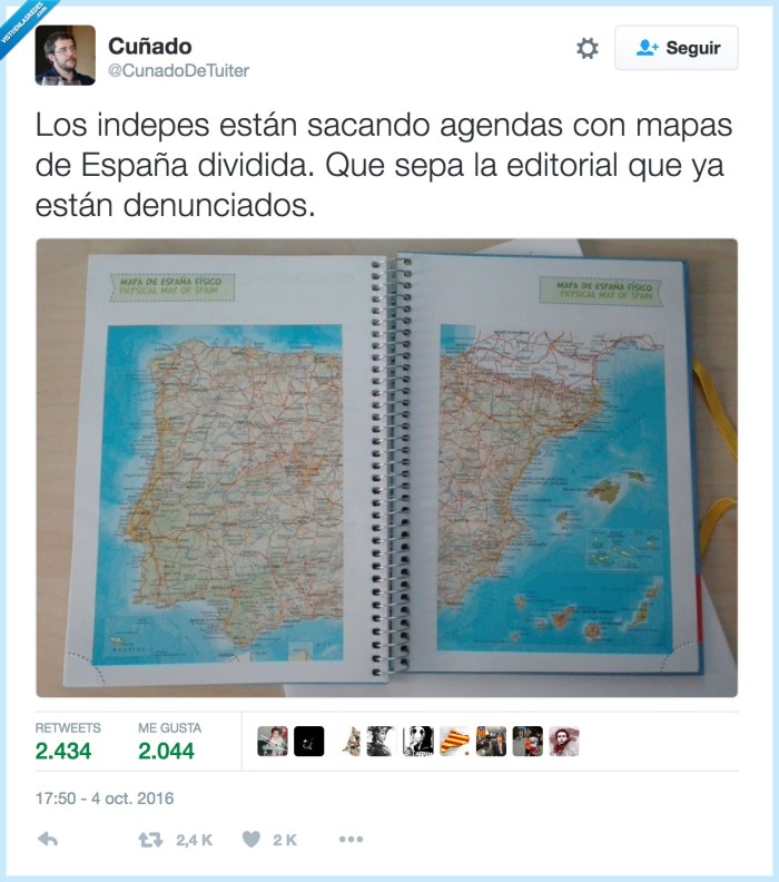 mapa,espa&ntilde;a,dividida,independencia