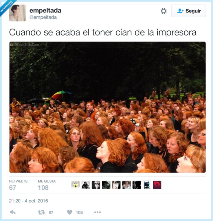 cyan,toner,impresora,pelirrojos