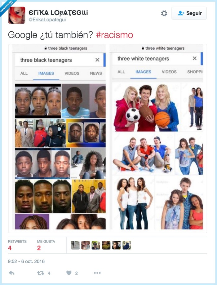 racismo,google,teenagers