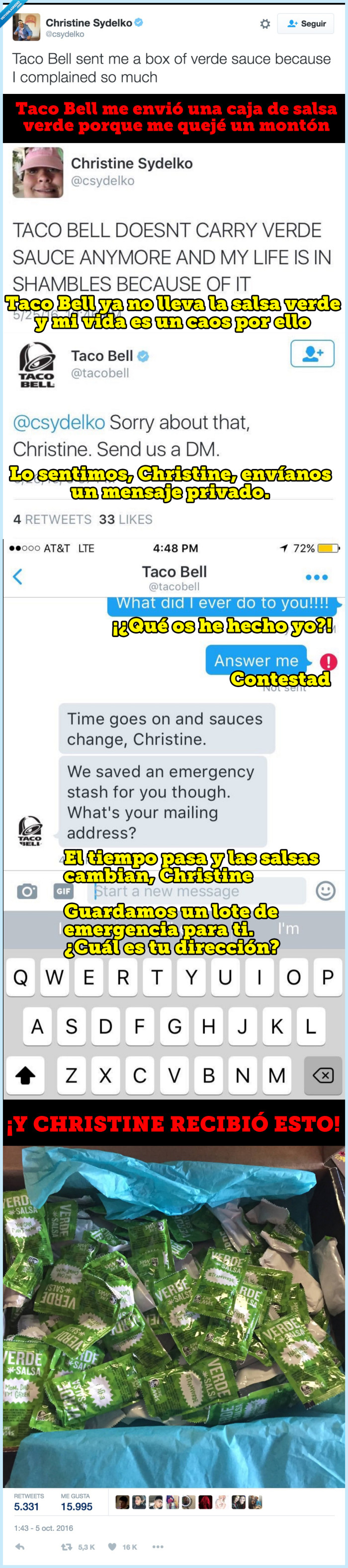 taco bell,salsa verde,enviar