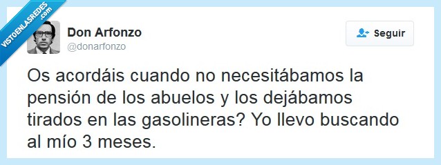 abuelo,pensiones,buscar,abandonado,gasolinera