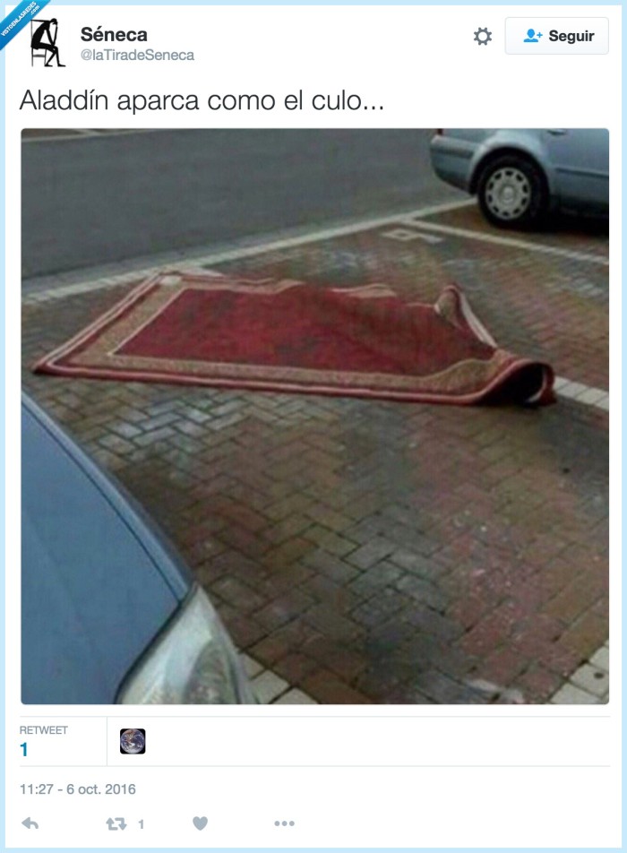 aparcar,manta,aladdin