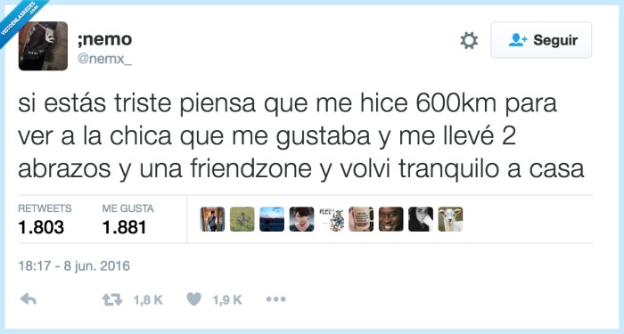 friendzone,abrazo,triste