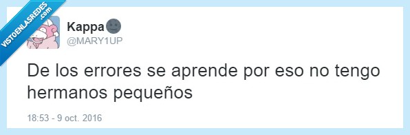 error,hermano,doy asco