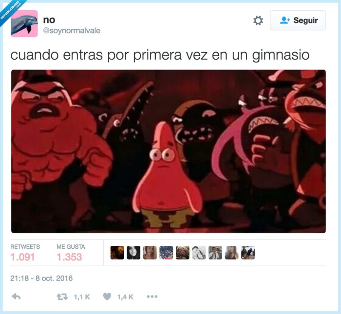 gimnasio,primera vez