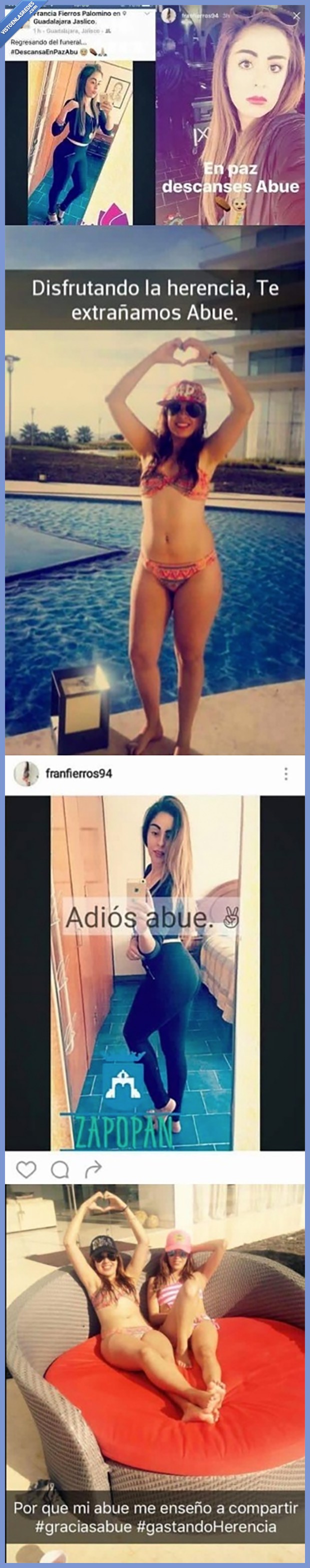 heredar,herencia,abuela,nieta