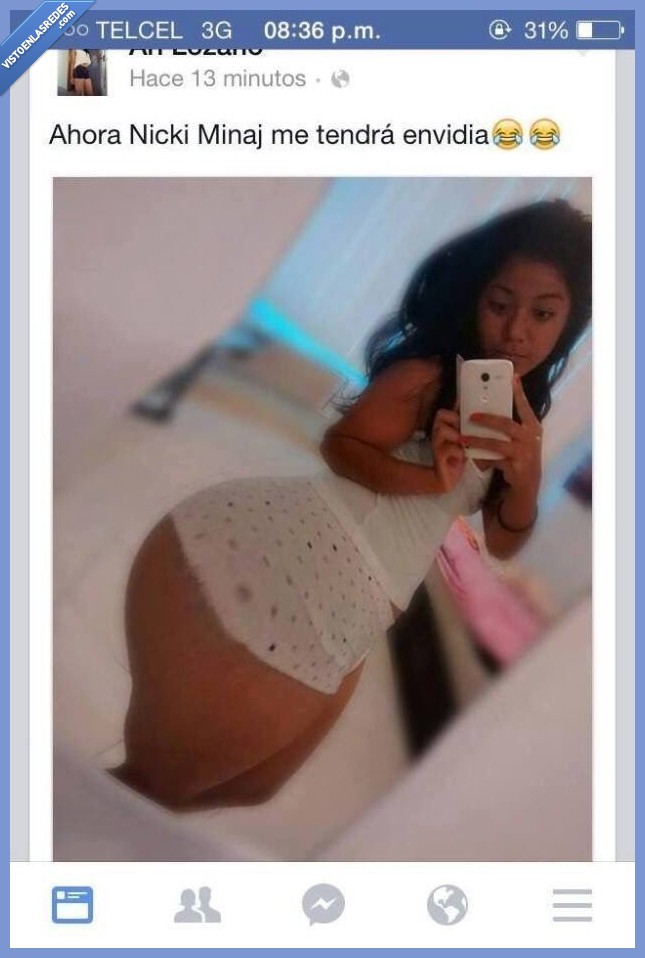 envidia,nicki minaj,seguro,trasero