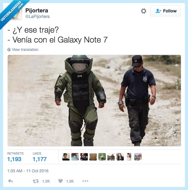 traje,galaxy note 7,quemarse
