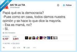 Enlace a La mejor explicación de la democracia, por @moniescat